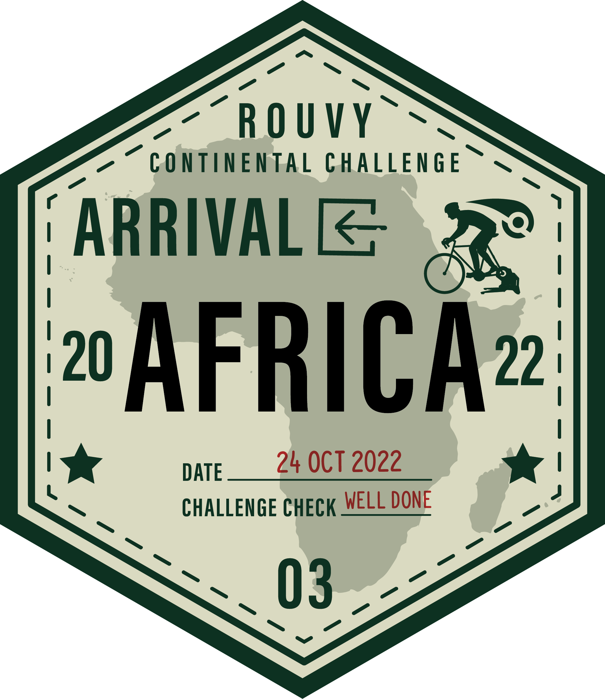 The Tour De World Challenge Africa ROUVY