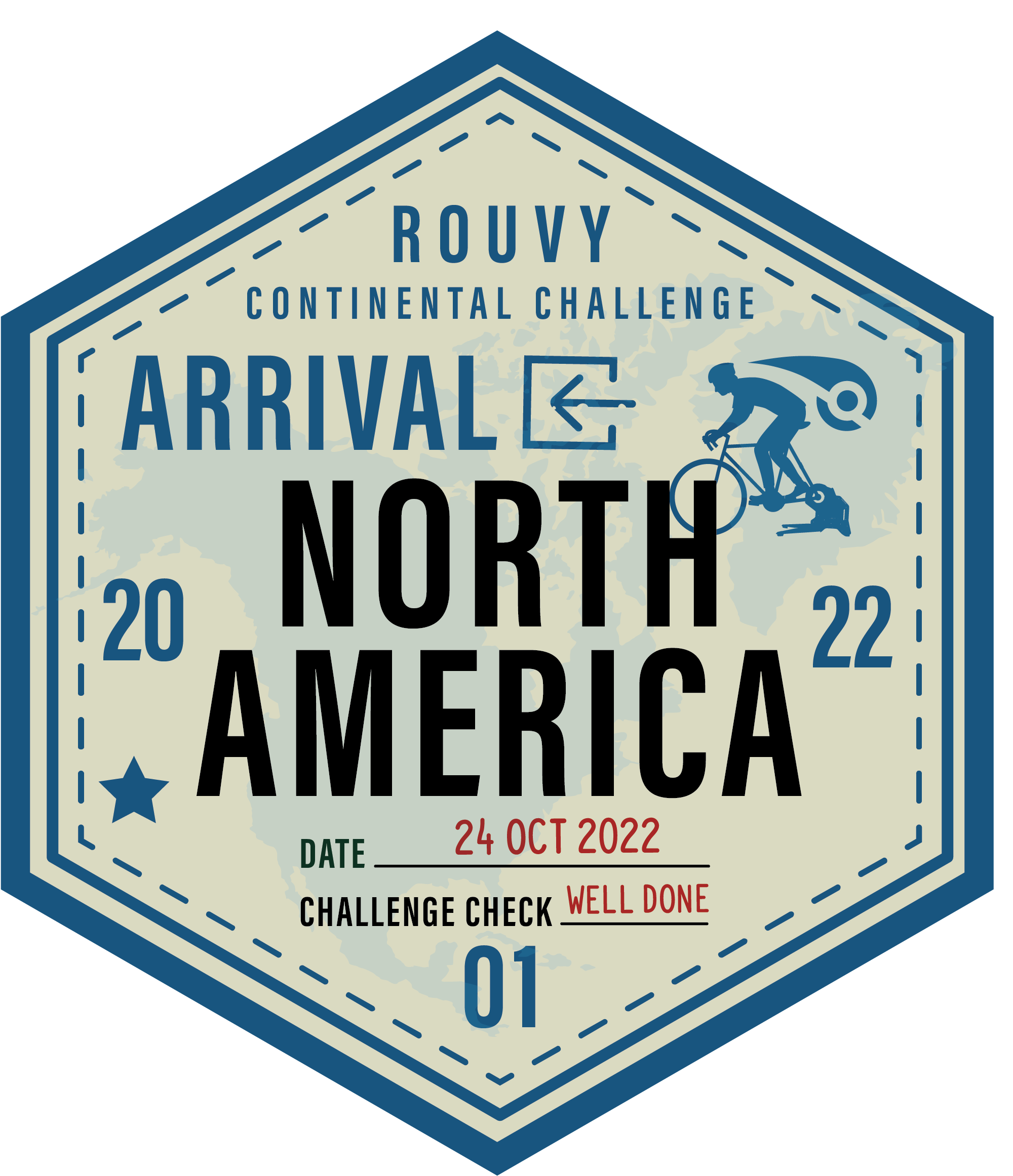 The Tour De World Challenge North America ROUVY