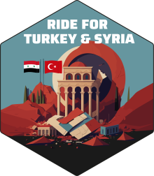 Ride to support Turkey & Syria