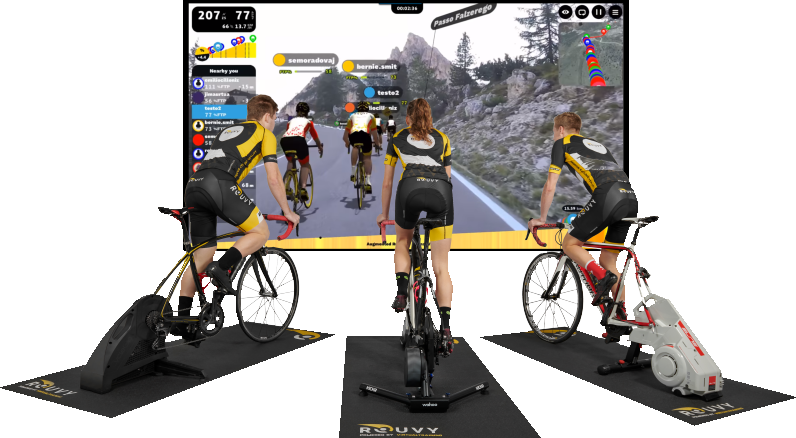 virtual cycling bike